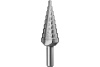Сверло 4,0-20,0х75 мм по металлу ЗУБР сталь P4М2 трехгранный хвостовик ступенчатое 
